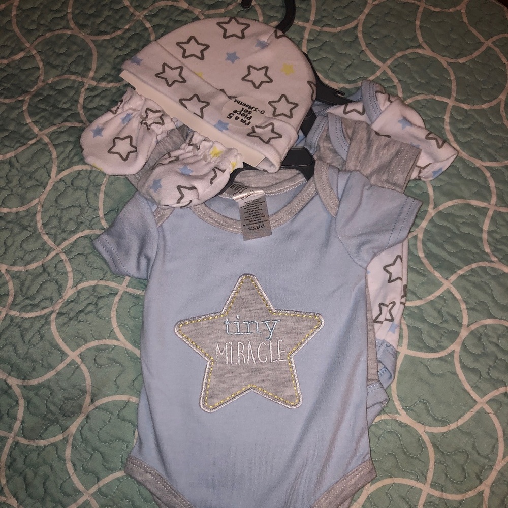 Little Beginnings size 0-3m 5piece set